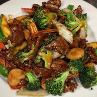 Beef with Mixed Vegetables (Lunch) 